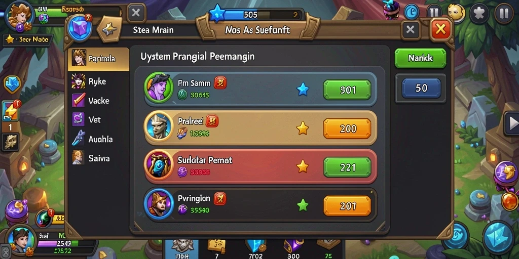 Tampilan antarmuka yang menarik dan mudah digunakan.
