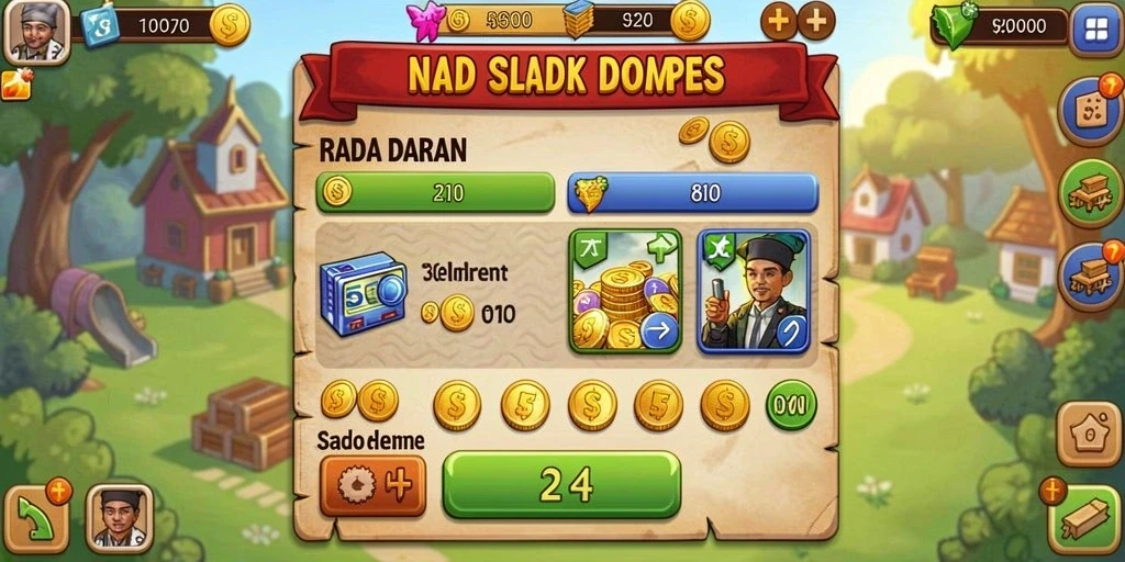 Tampilan awal yang menarik dan mudah dipahami.