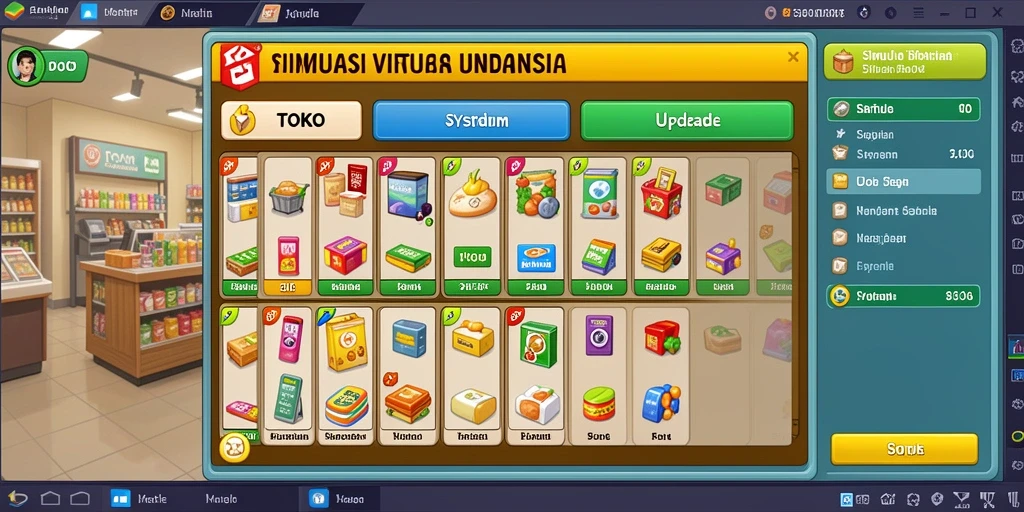 Tangkapan layar menampilkan antarmuka permainan yang menarik.