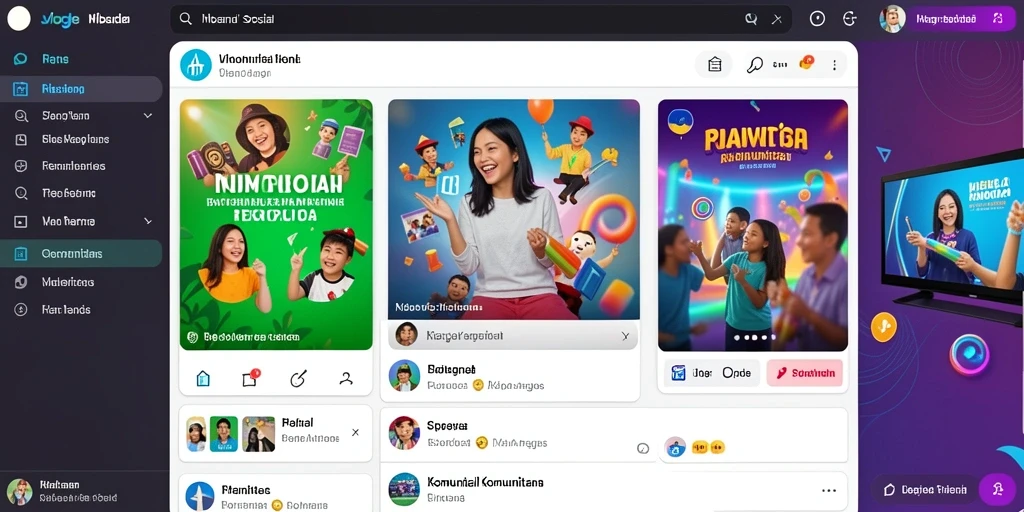 Tampilan antarmuka yang user-friendly dan mudah dinavigasi.