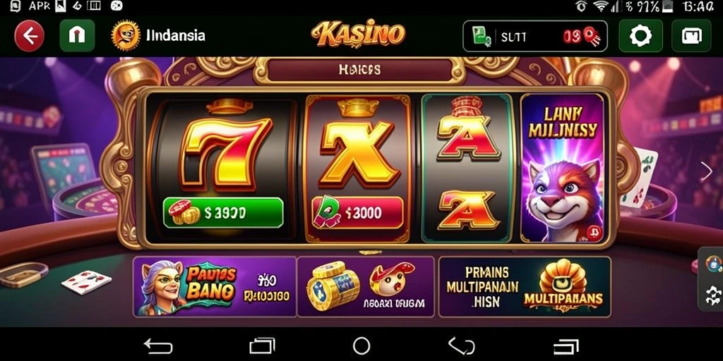 Screenshot menampilkan tampilan permainan poker yang seru.