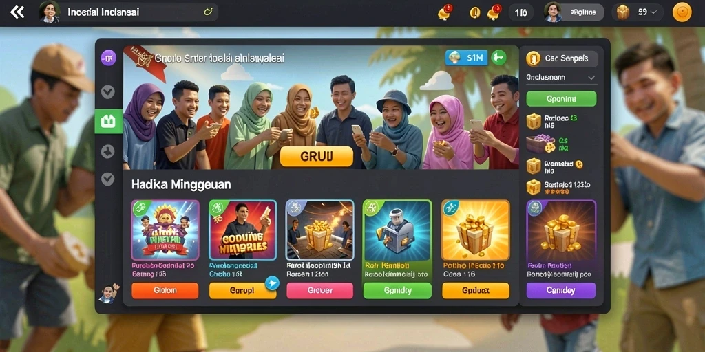 Tampilan antarmuka yang user-friendly.
