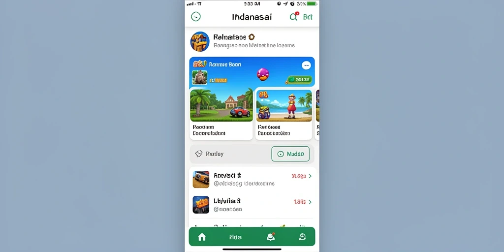 Screenshot menunjukkan antarmuka yang menarik dan intuitif.