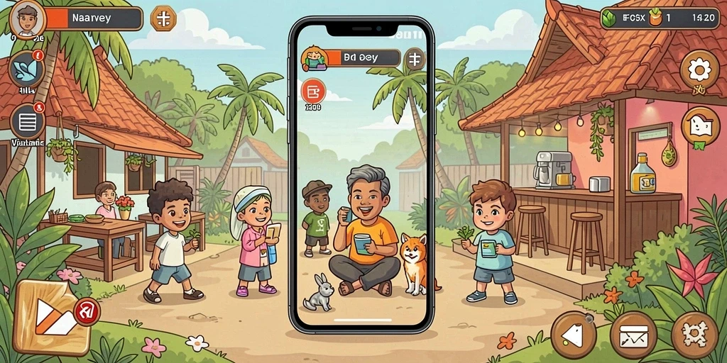 Tampilan antarmuka yang ramah pengguna.