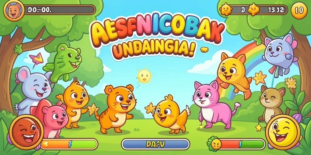 Antarmuka menarik dengan grafis yang memukau.