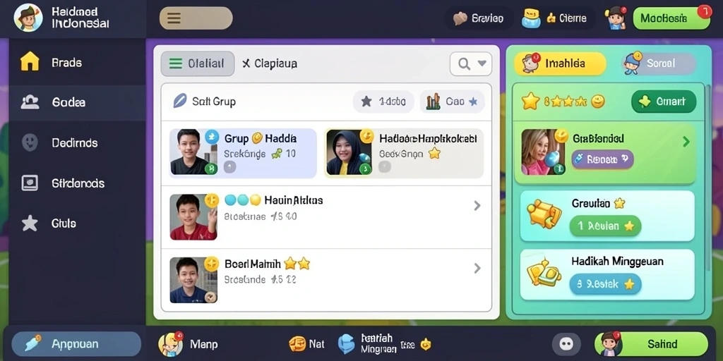 Tampilan antarmuka SESETOTO yang menarik dan modern.