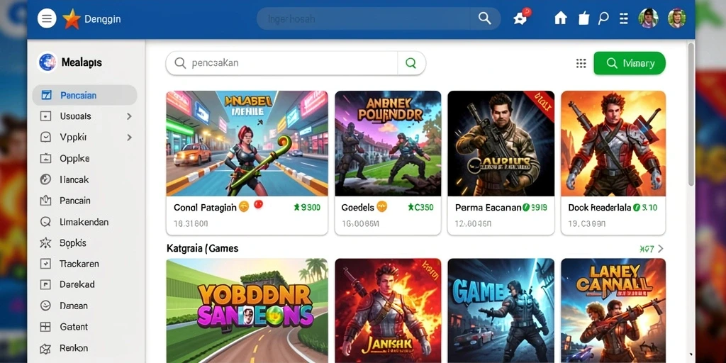 Tangkapan layar gameplay yang menakjubkan dari TIMNAS4D.