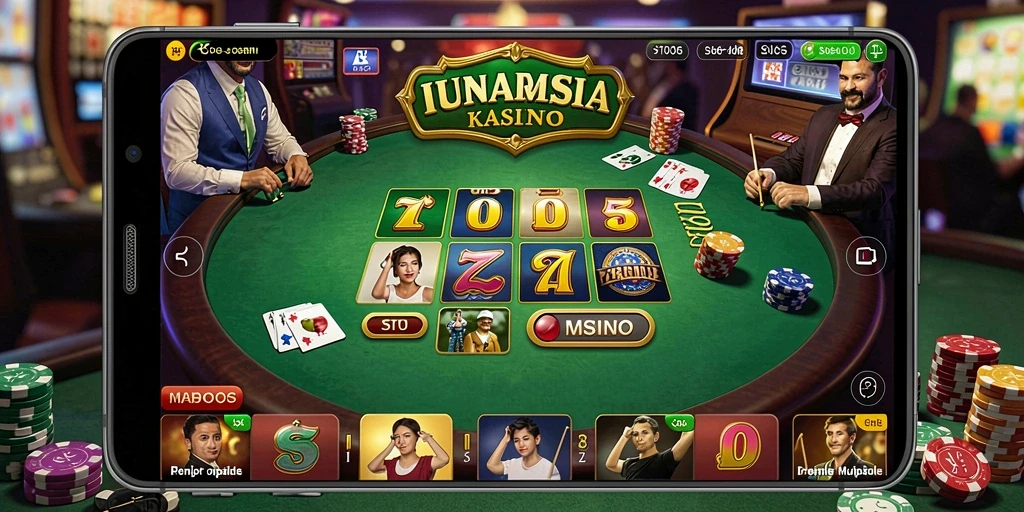 Tampilan antarmuka yang intuitif dan menarik.