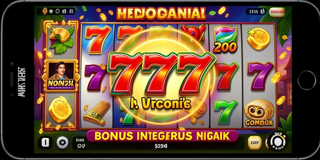 Tampilan awal game yang menarik dan mudah dinavigasi.